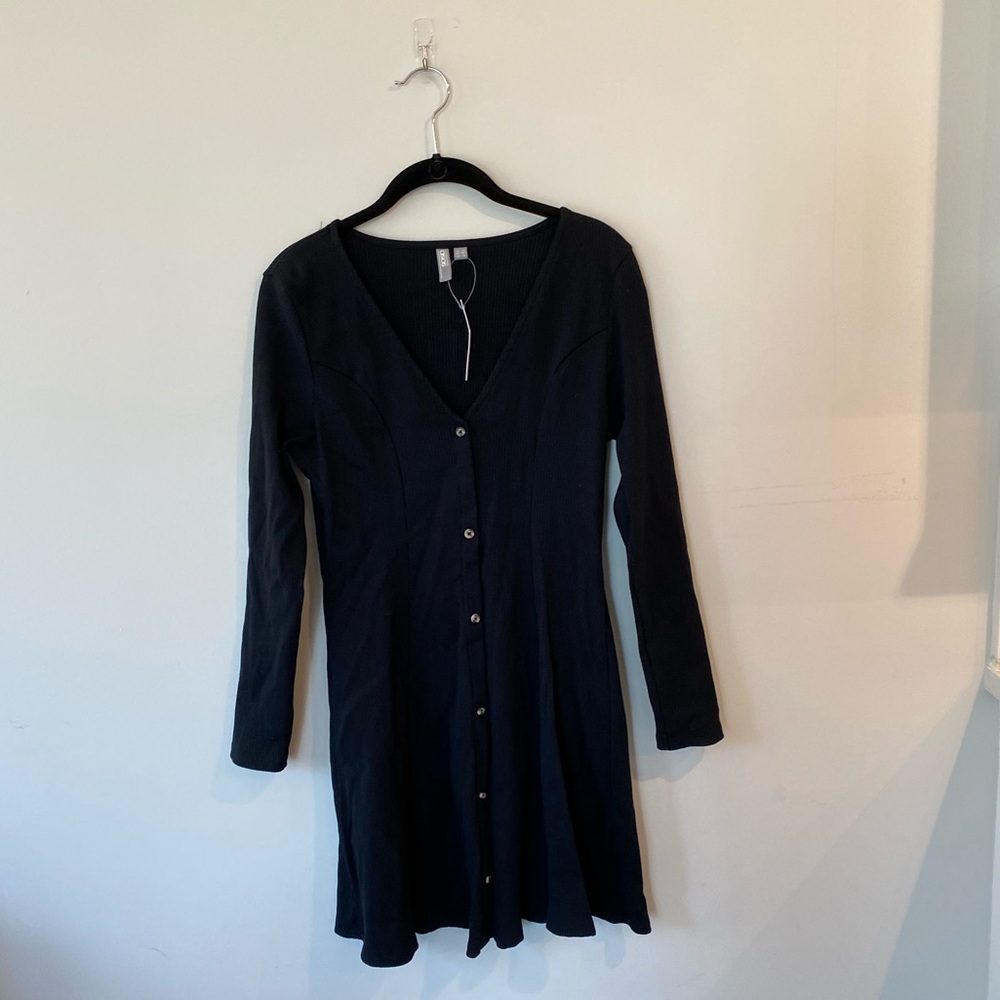 ASOS black a-line dress. NWT